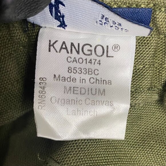 Kangol Bucket Hat Medium Olive Green Organic Canvas Lahinch - Picture 7 of 11